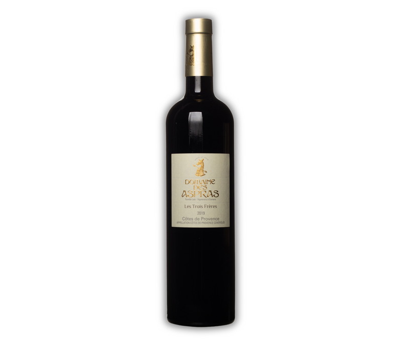 2019 Domaine des Aspras Côtes de Provence Rouge “Les Trois Frères”